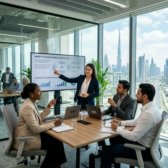 Professional learning English for career success in UAE